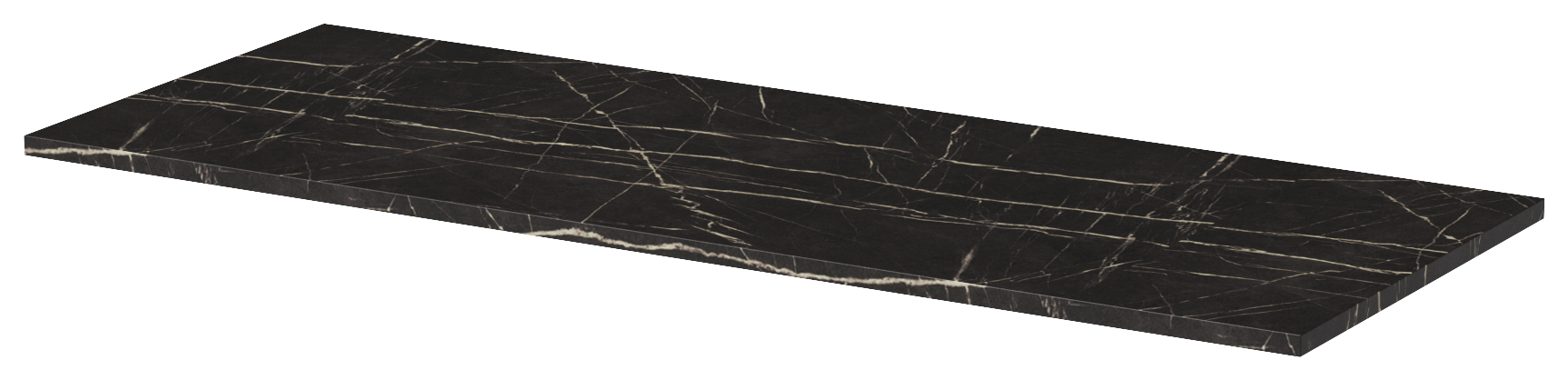 Image of Wickes Tallinn Black Marble Worktop - 465 x 1310 x 18mm