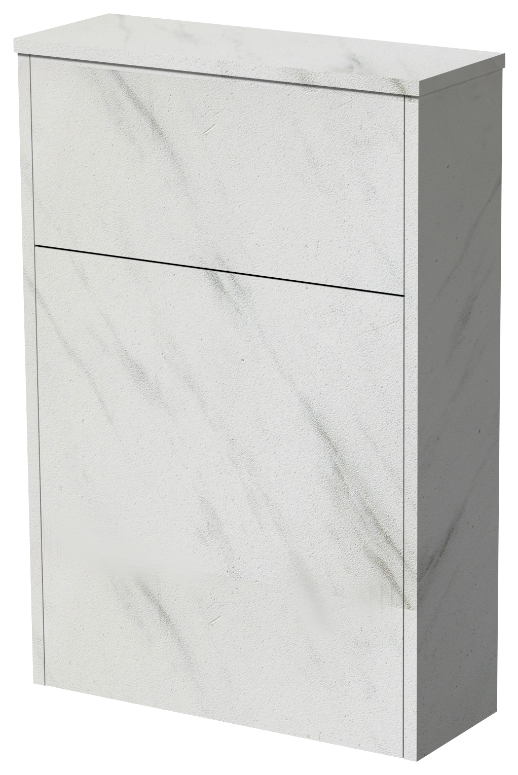 Image of Wickes Tallinn White Marble Toilet Unit - 890 x 600mm