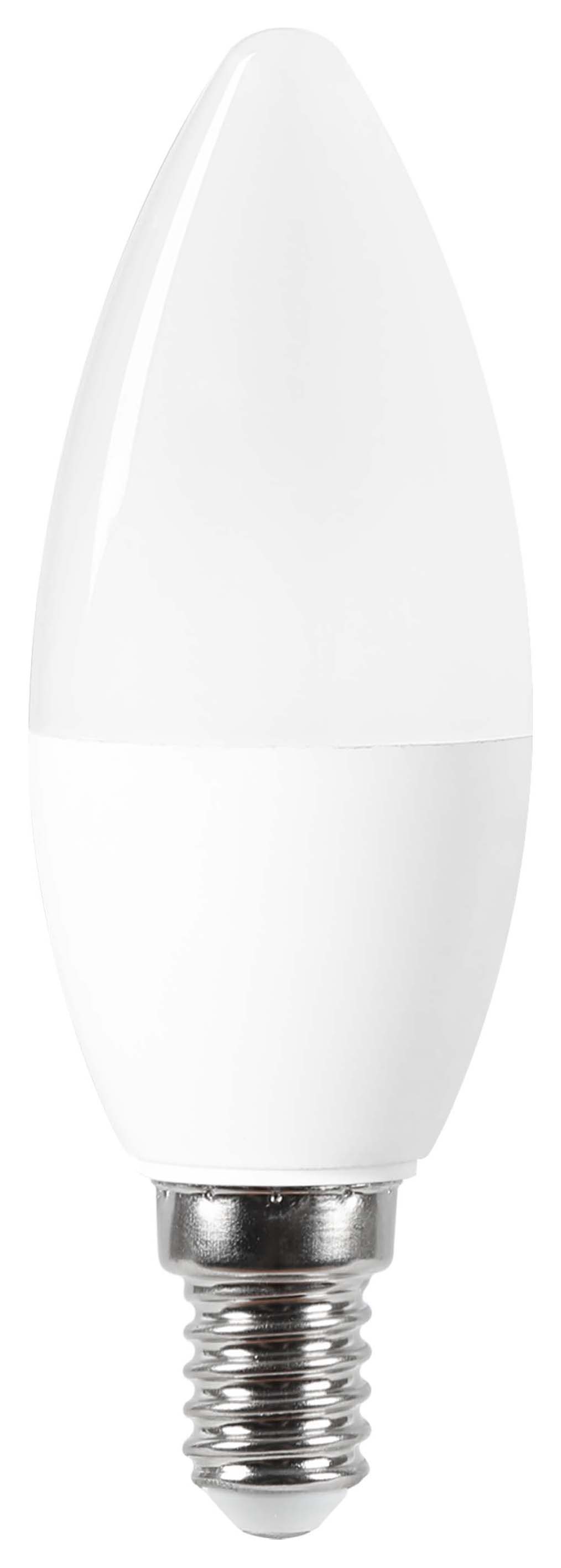 Wickes Non-Dimmable Opal LED E14 Candle 7.2W Warm White Light Bulb