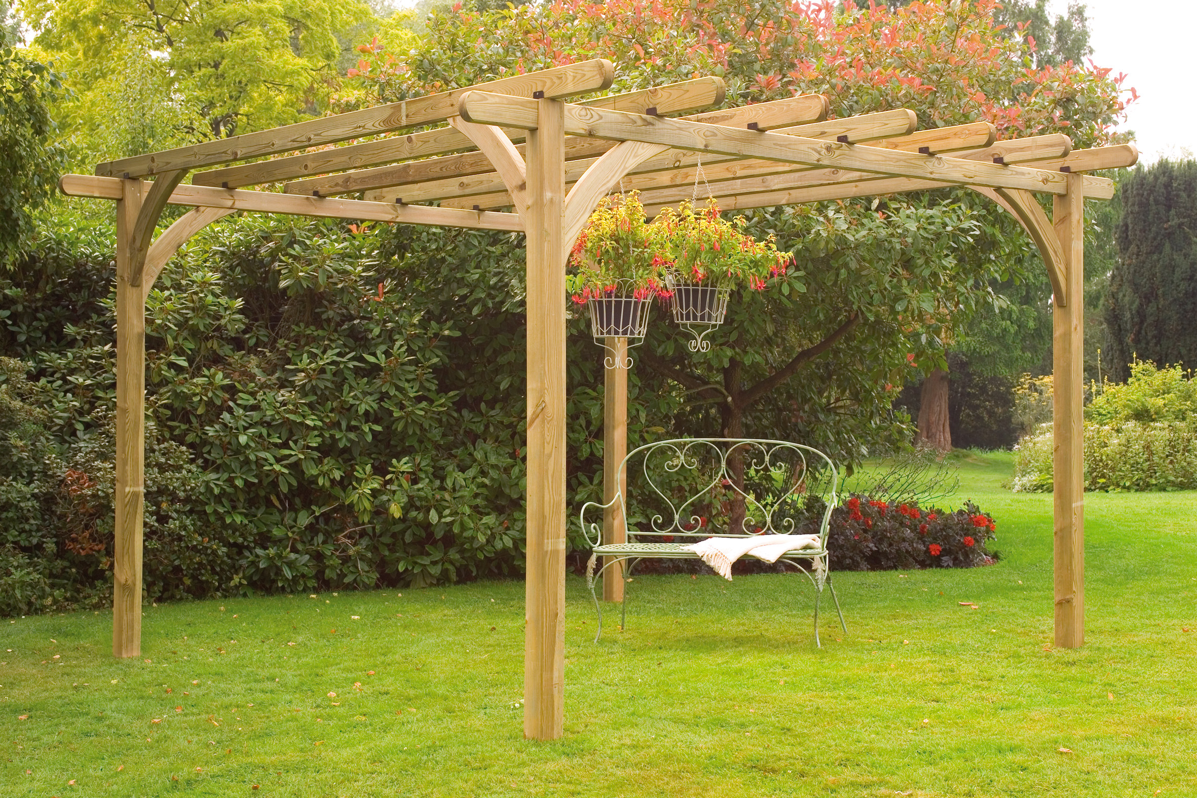 Forest Garden Ultima Pergola - 3.6 x 3.6m