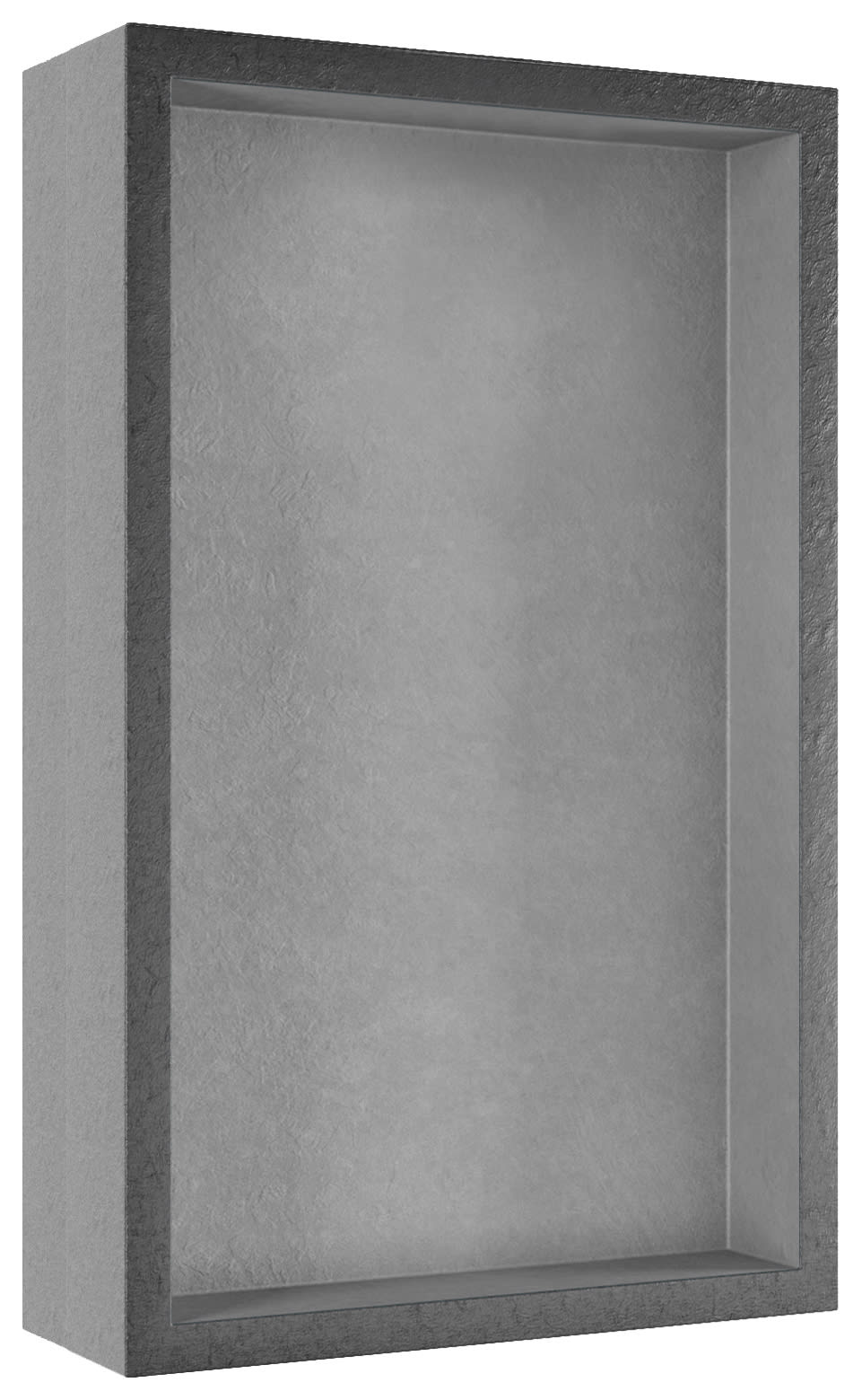Abacus Pre-finished Metallic Zinc Effect Recessed Bathroom