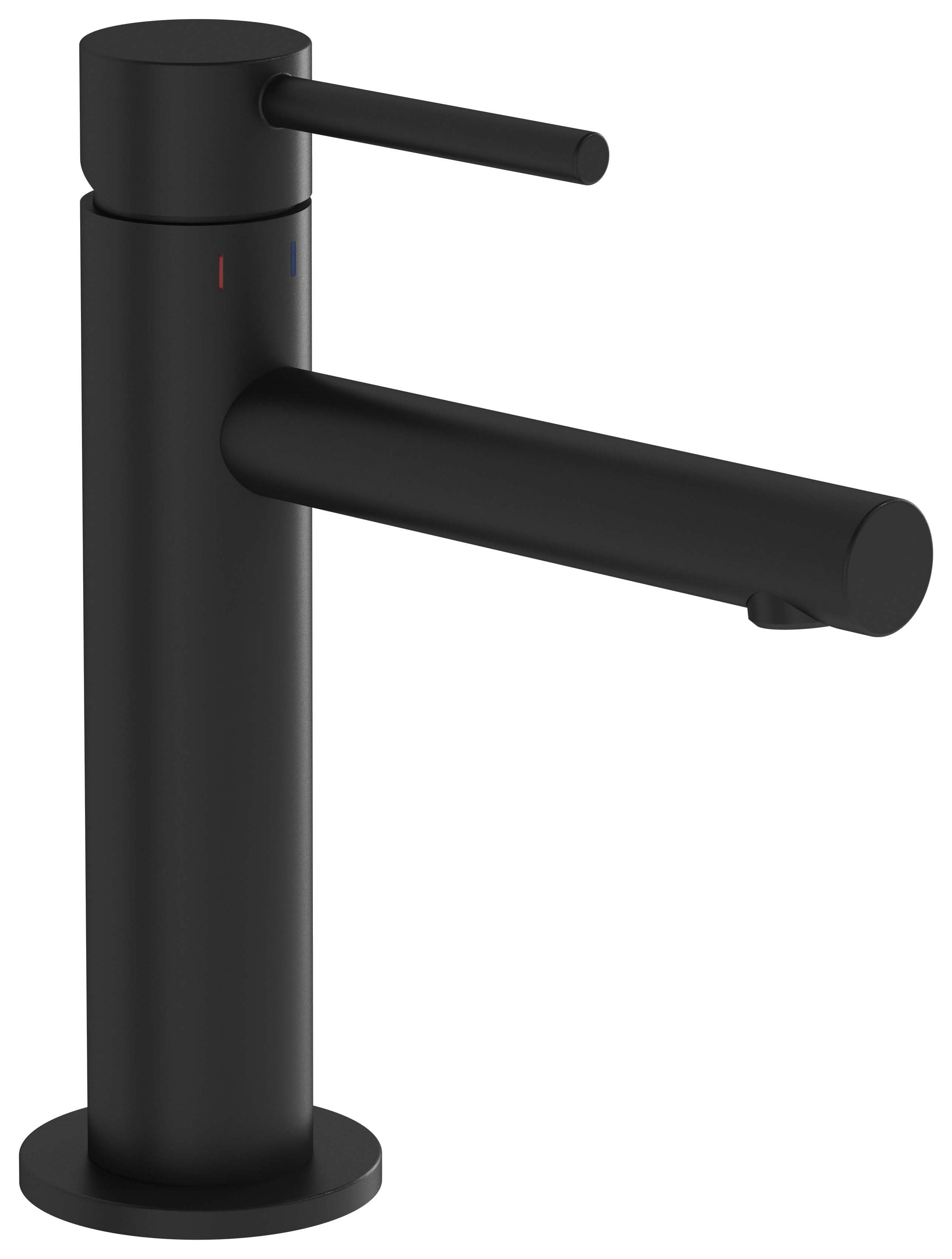 VitrA Origin Mono Basin Mixer Tap - Matt Black