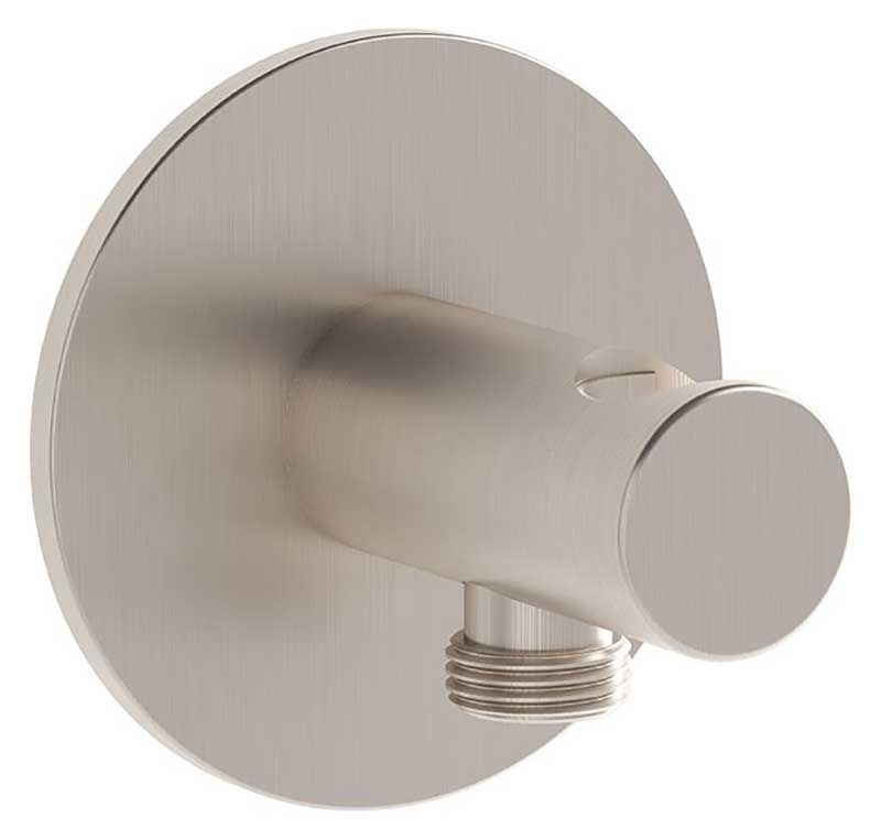 Image of VitrA Origin Pure Built-In Hand Shower Wall Outlet - Brushed Nickel