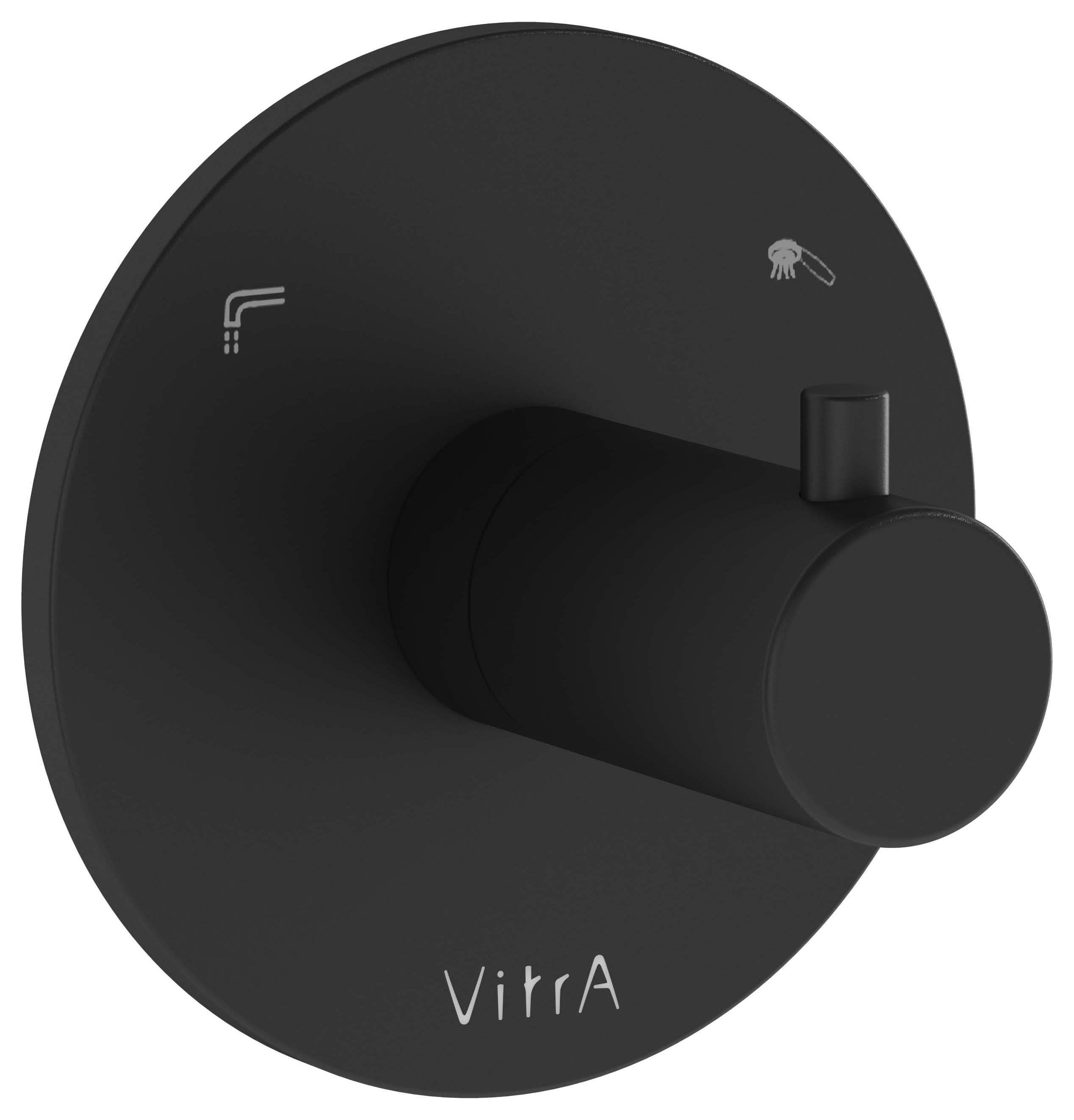 VitrA Origin Round BuiltIn 2 Way Concealed Shower Diverter Valve