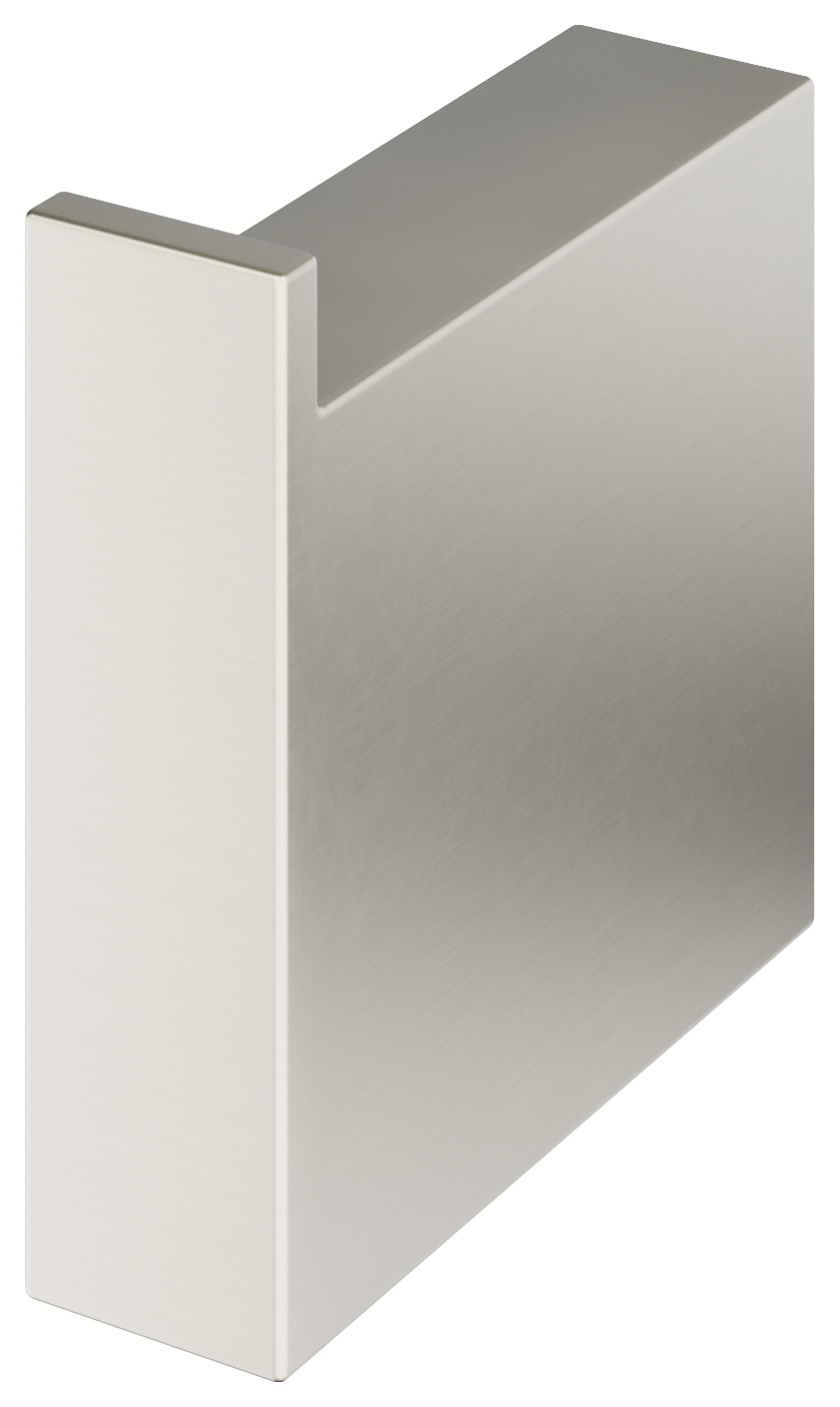 Image of Wickes Square Robe Hook - Brushed Nickel