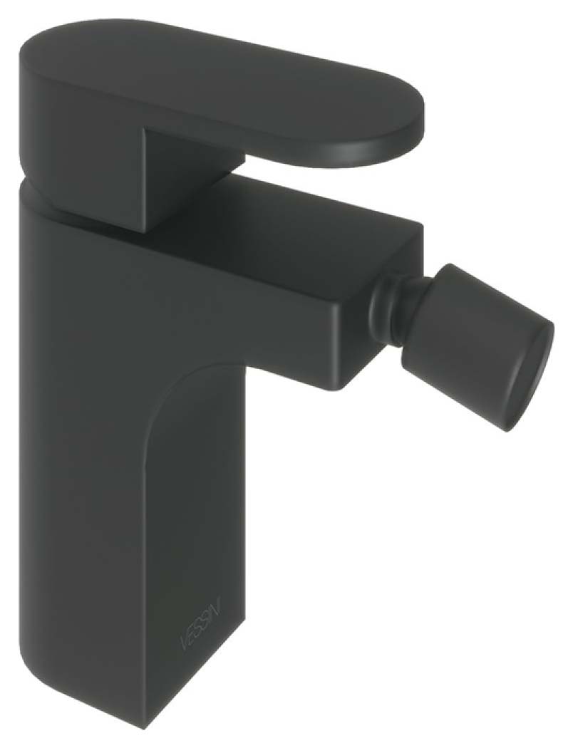 Image of Beckington Single Lever Mono Bidet Mixer Tap - Matt Black