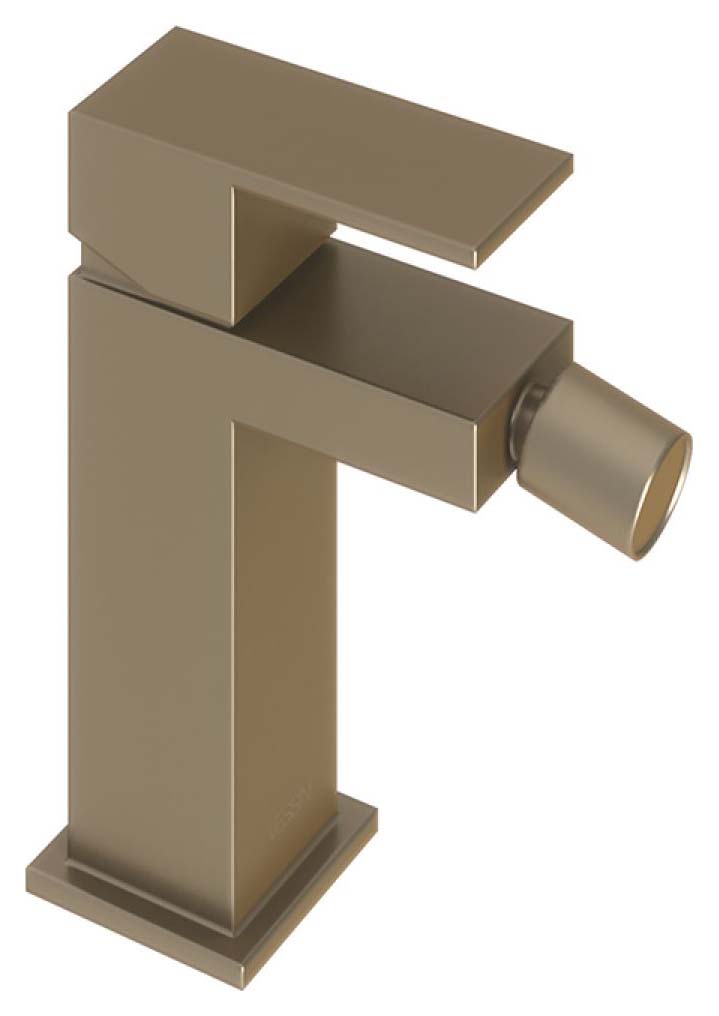 Image of Ashton Single Lever Mono Bidet Mixer Tap - Brushed Nickel