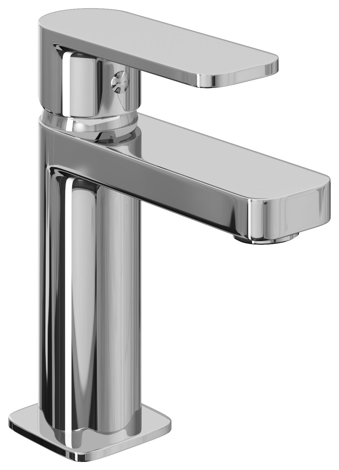 Image of Hemington Single Lever Mono Basin Mixer Tap - Chrome