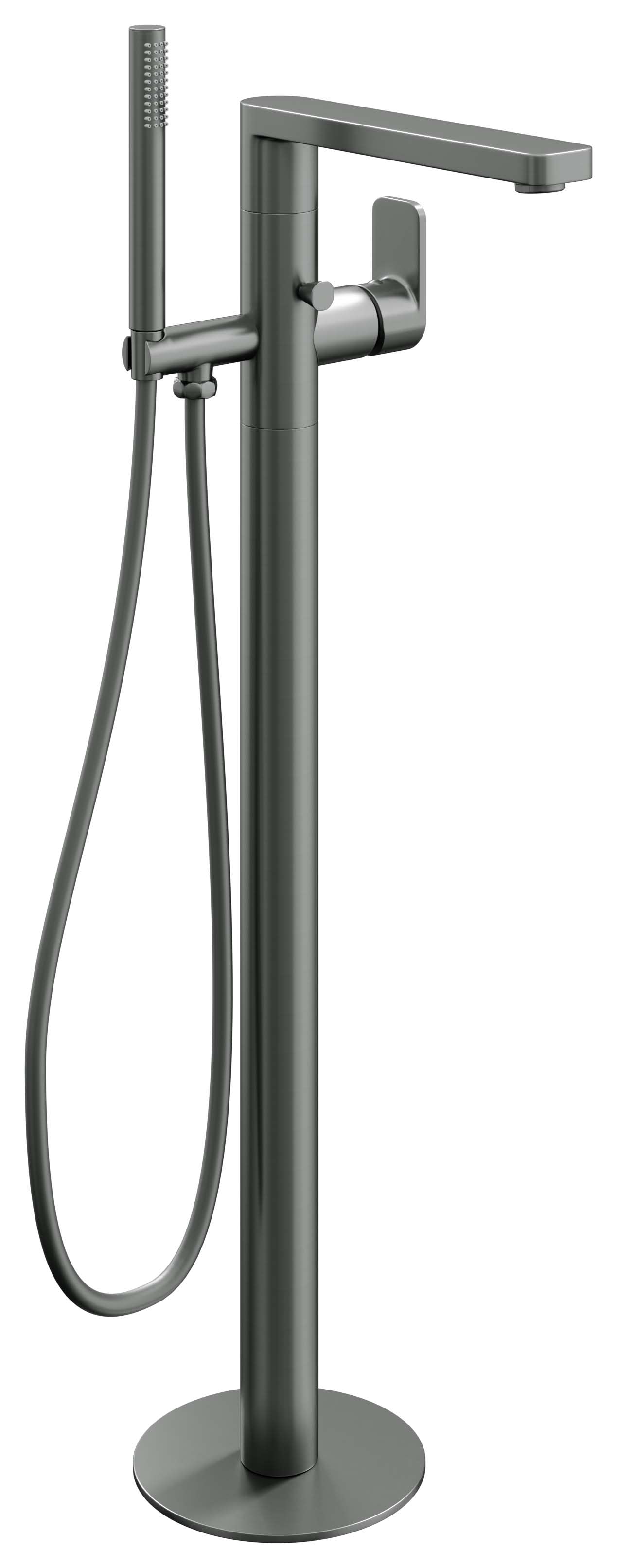 Hemington Floor Standing Bath Shower Mixer Tap Matt Anthracite
