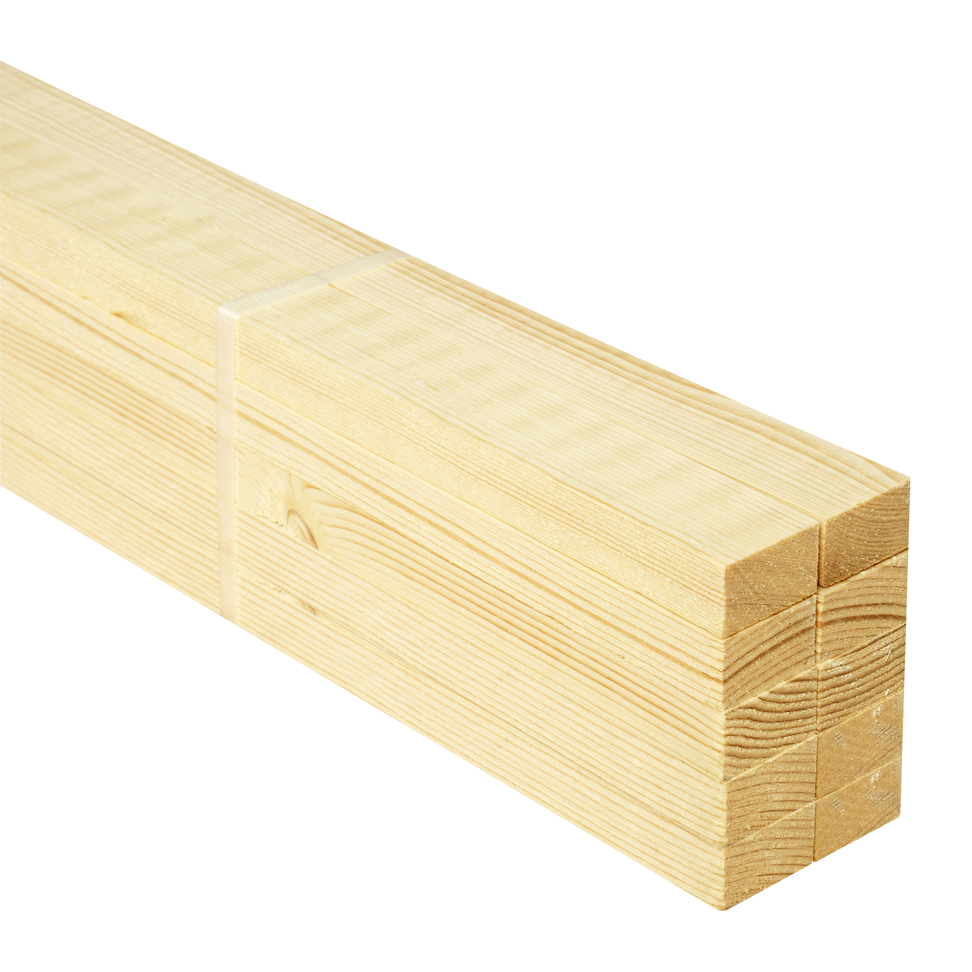 Image of Wickes Sawn Kiln Dried Timber - 19 x 38 x 1800mm - Pack of 10