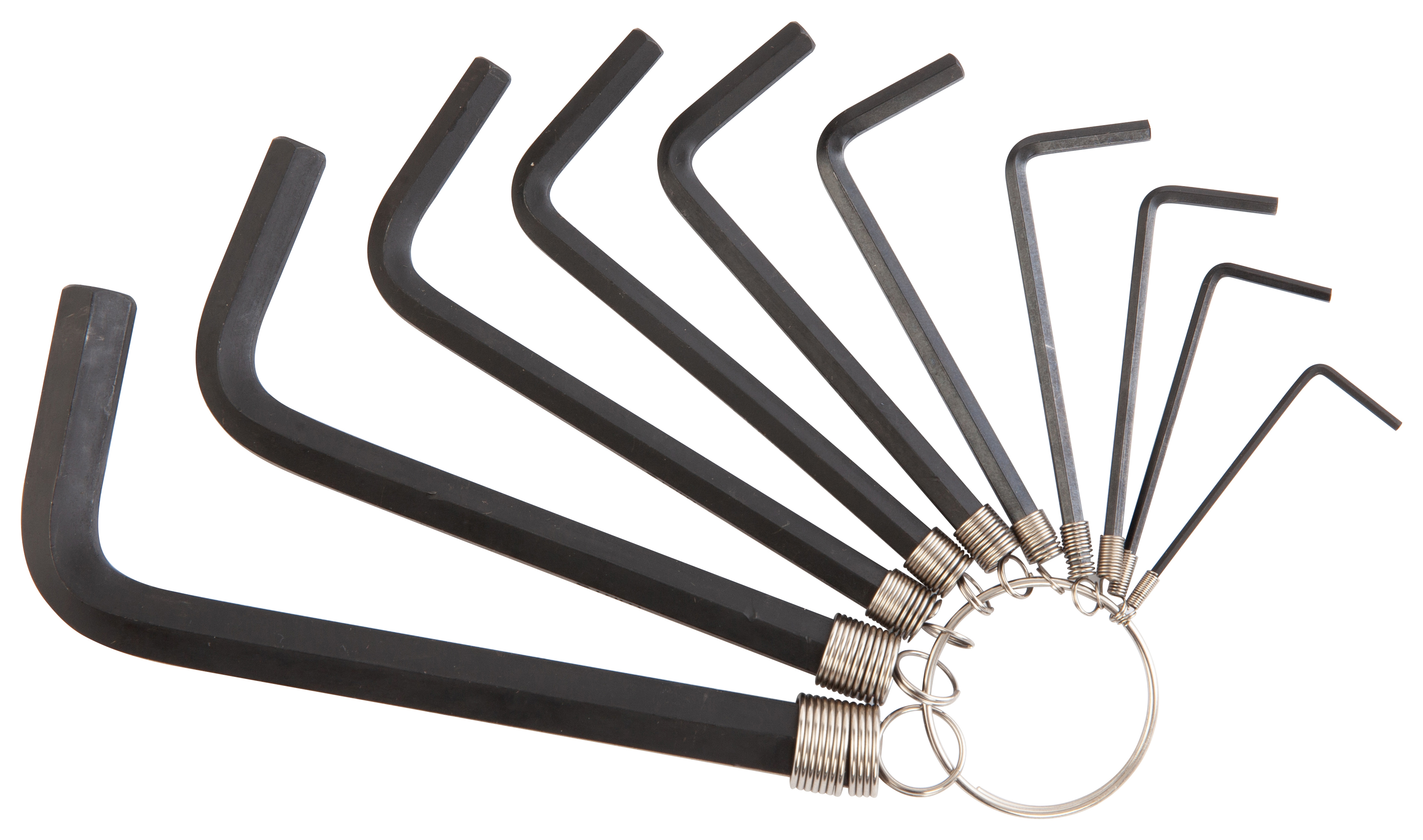 Image of Metric 10 Piece Hex Key Set - 1.5mm / 10mm