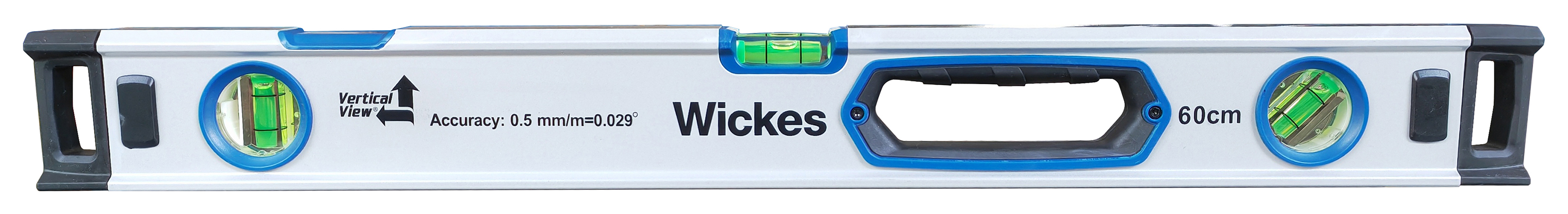 Wickes Professional Aluminium Spirit Level - 600mm