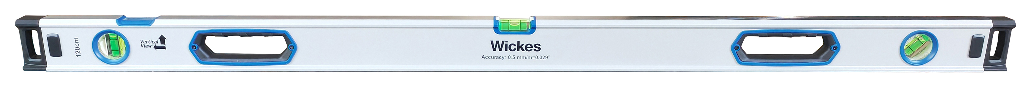 Wickes Professional Aluminium Spirit Level - 1200mm