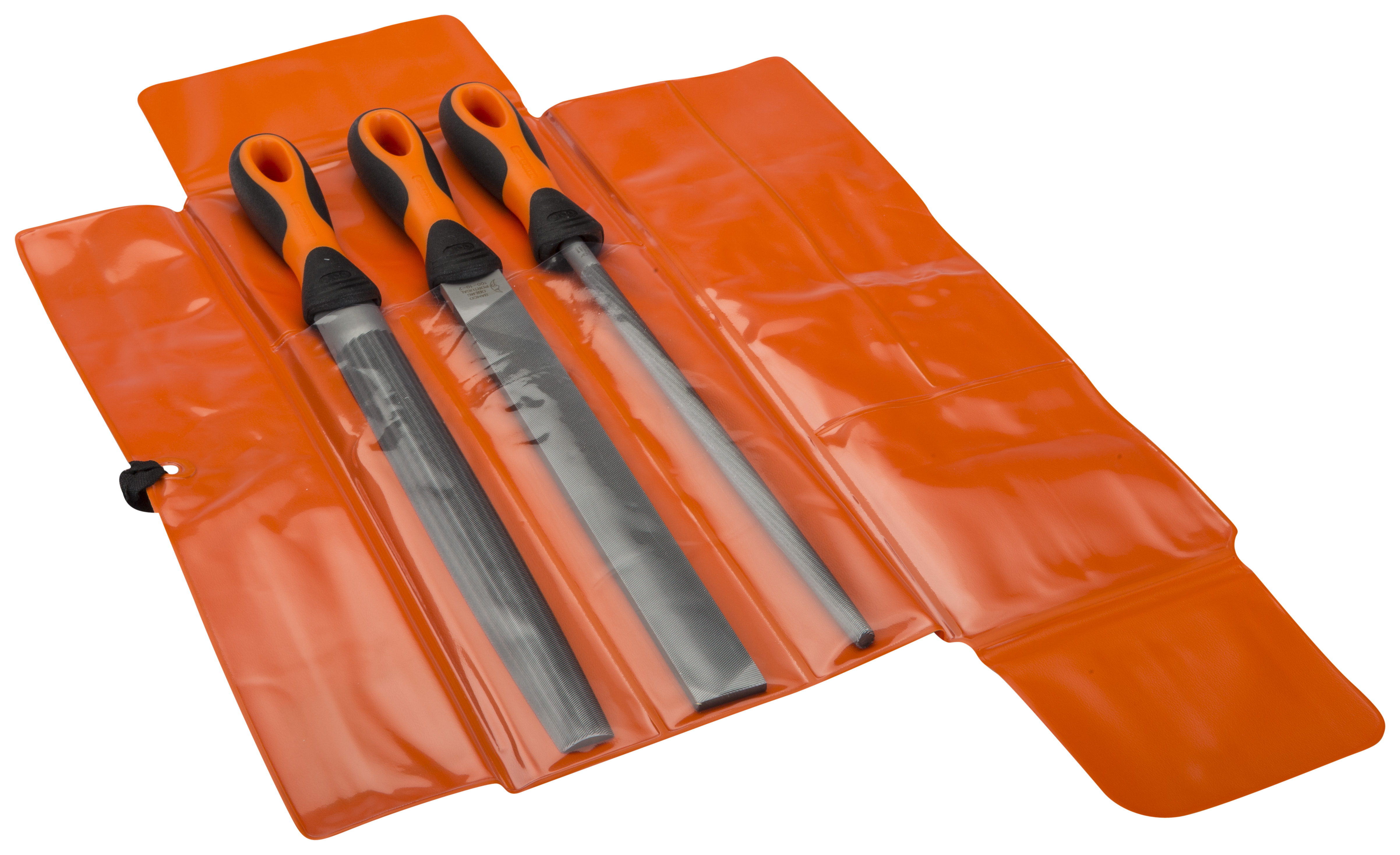 Image of Bahco 1-473-08-2-2 Engineers 3 Piece ERGO™ File Set