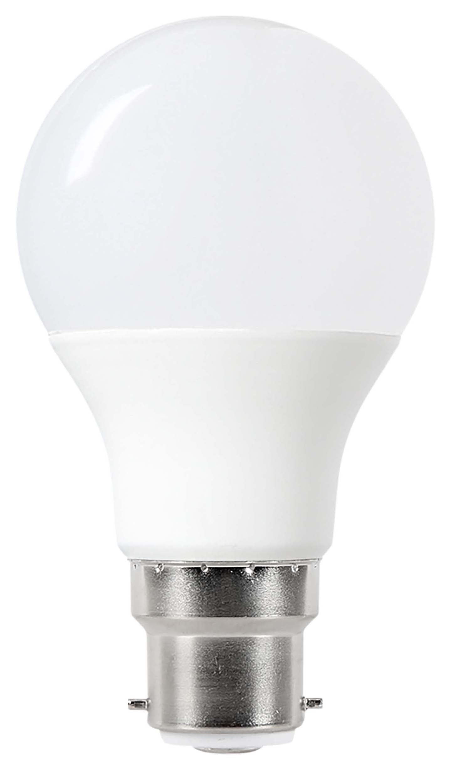 Wickes Non-Dimmable GLS Opal LED B22 4.8W Warm White Light Bulb