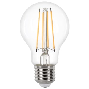 Wickes Non-Dimmable GLS Filament E27 5.9W Warm White Light Bulb - Pack of 4