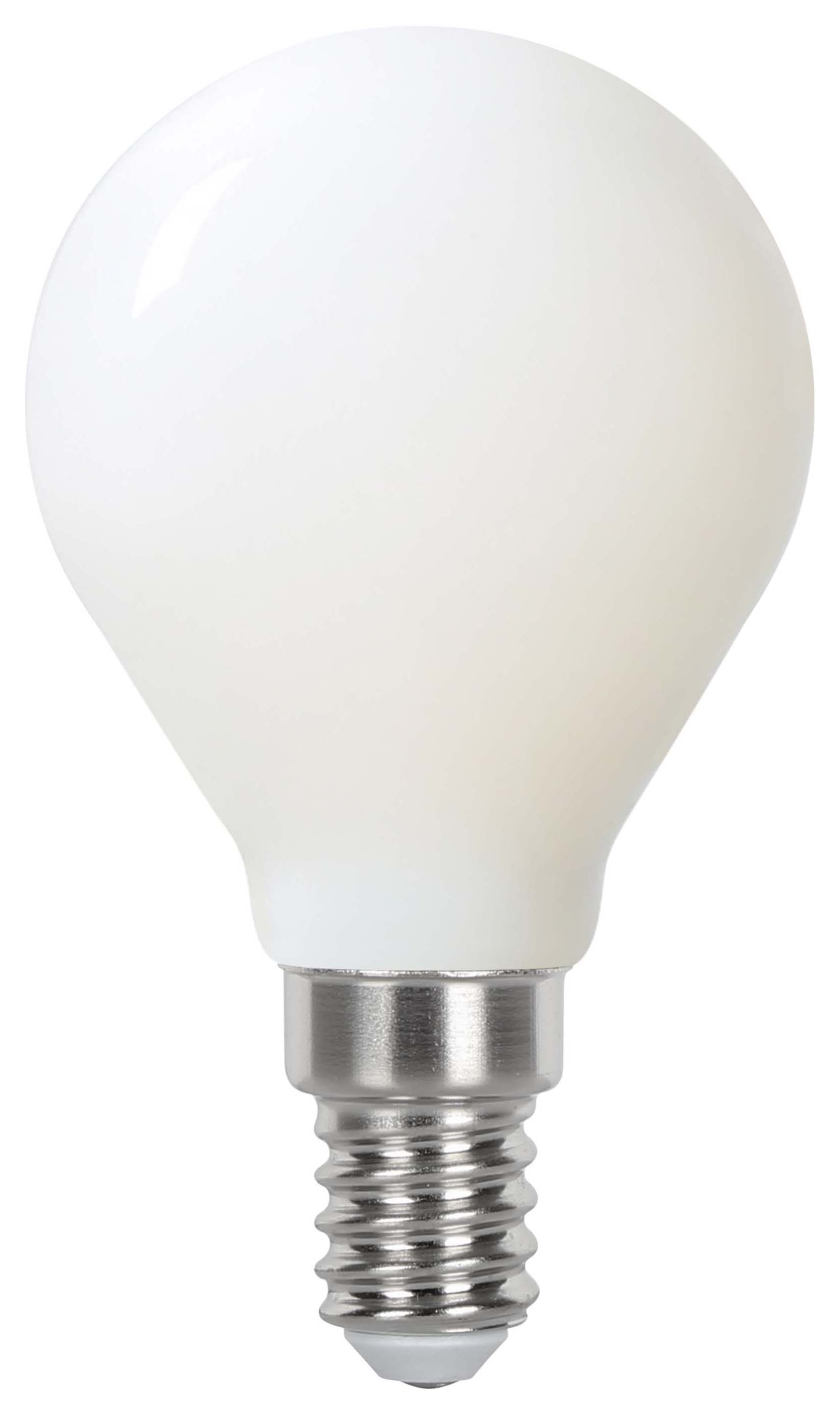 Wickes Non-Dimmable Mini Globe LED E14 3.4W Warm White CCT Light Bulb