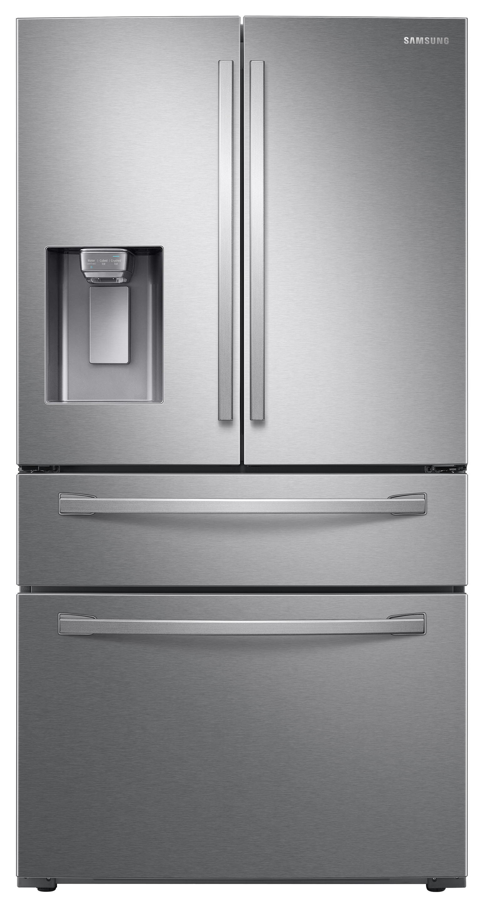 Image of Samsung RF24R7201SR/EU Water & Ice Dispenser F-Rated Multi Door Fridge Freezer - Stainless Steel