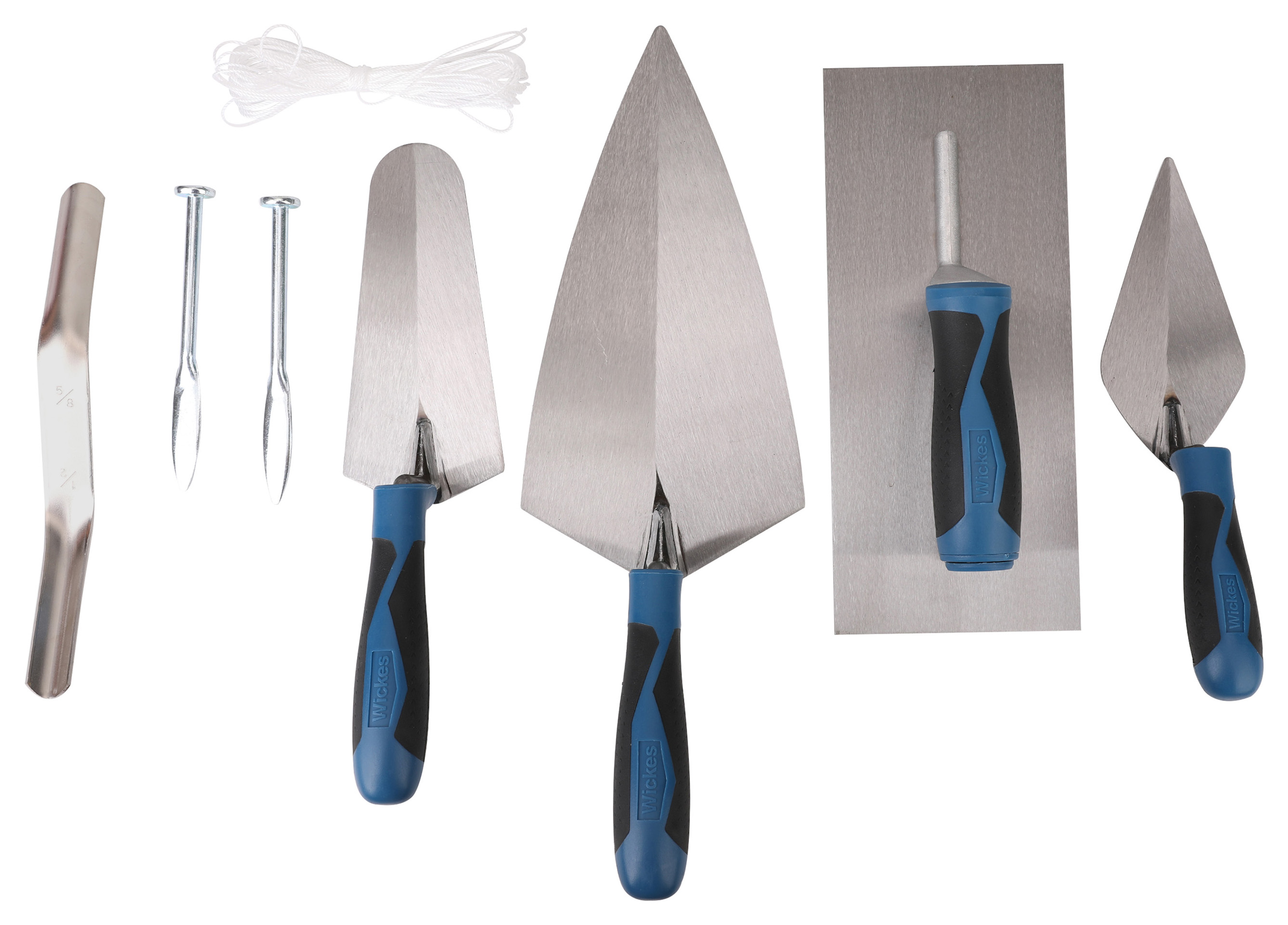 Image of Wickes 6 Piece All Round Trowel Set