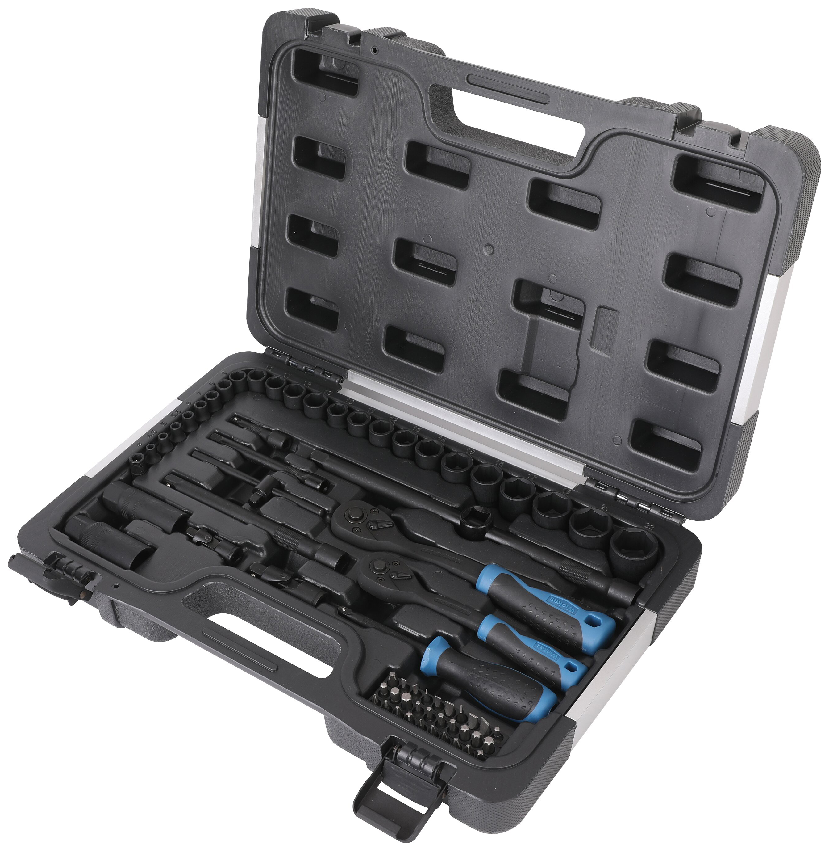 Image of Wickes 67 Piece Mixed Drive Socket Set