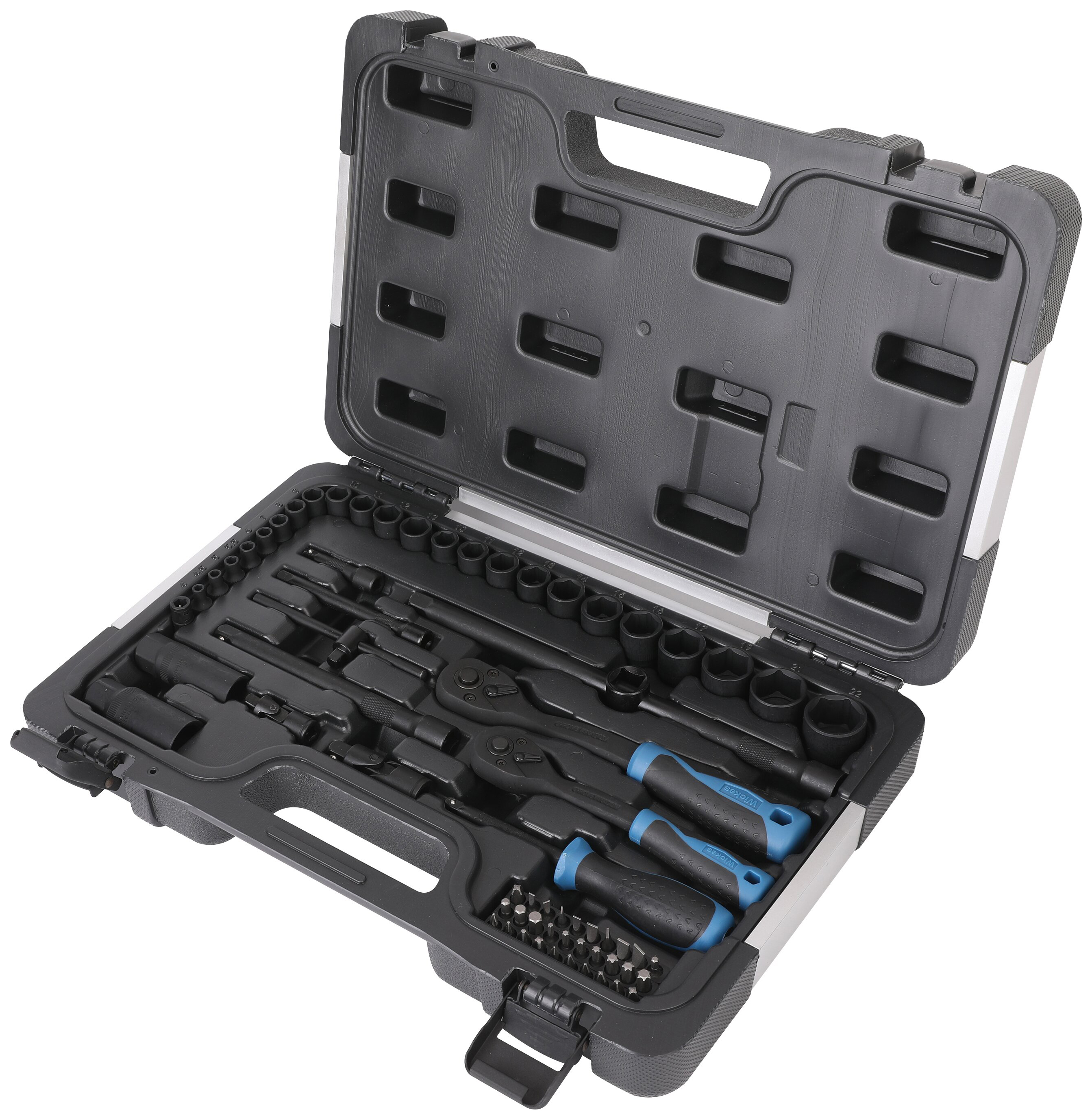 Wickes 67 Piece Mixed Drive Socket Set