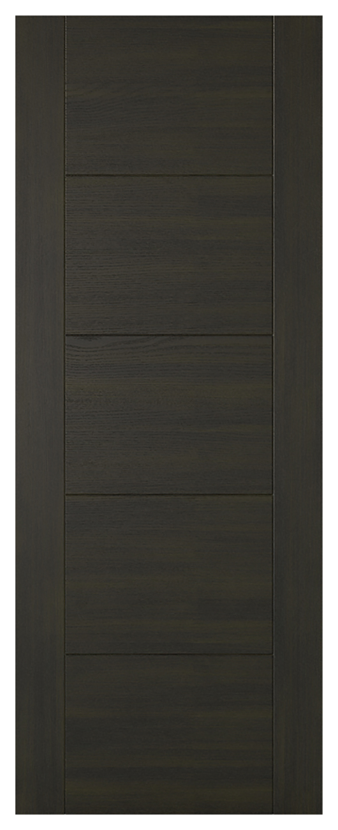 Image of LPD Internal Vancouver 5 Panel Pre-Finished Smoked Oak FD30 Fire Door - 686 x 1981mm
