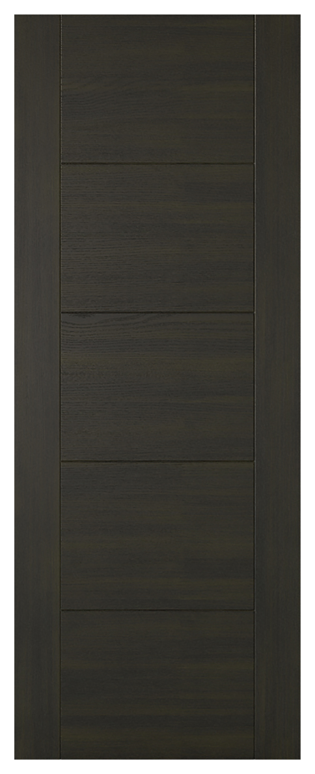 LPD Internal Vancouver 5 Panel Pre-Finished Smoked Oak FD30 Fire Door - 762 x 1981mm