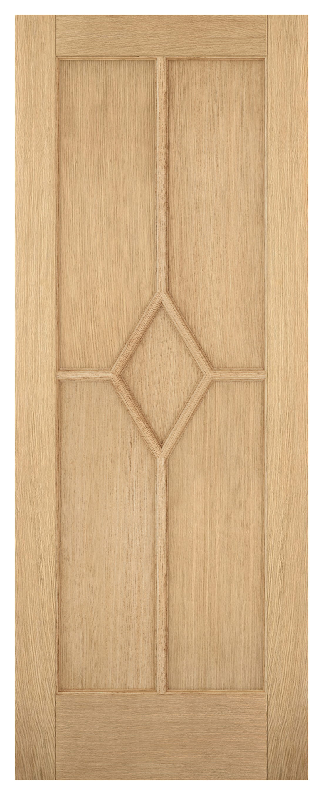 Image of LPD Internal Reims 5 Panel Pre-finished Oak FD30 Fire Door - 686 x 1981mm