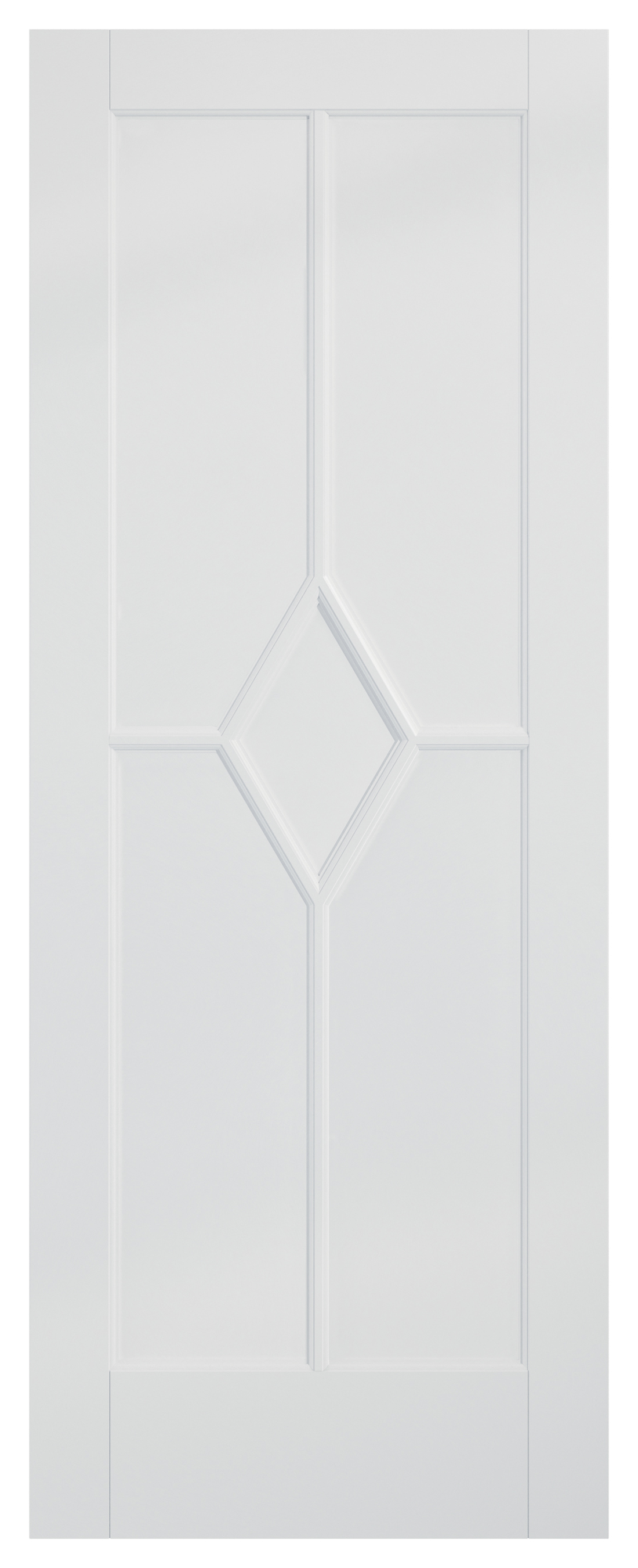 Image of LPD Internal Reims 5 Panel Primed White FD30 Fire Door - 838 x 1981mm