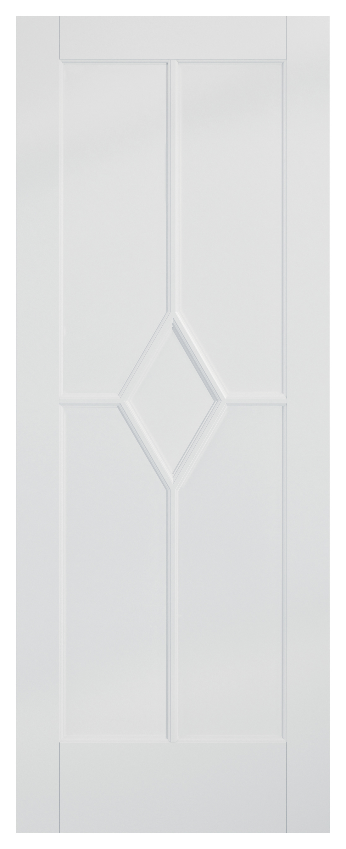 LPD Internal Reims 5 Panel Primed White FD30 Fire Door - 838 x 1981mm