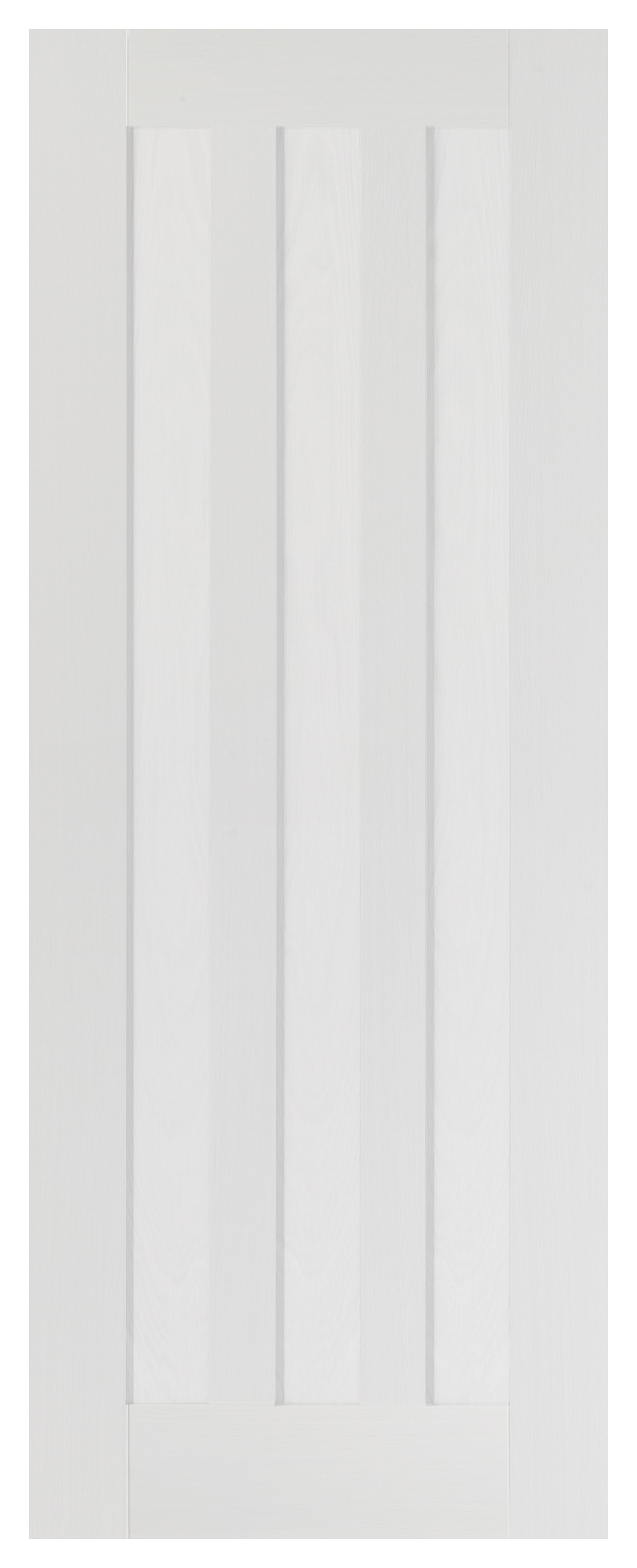 Image of LPD Internal Idaho 3 Panel Primed White FD30 Fire Door - 686 x 1981mm