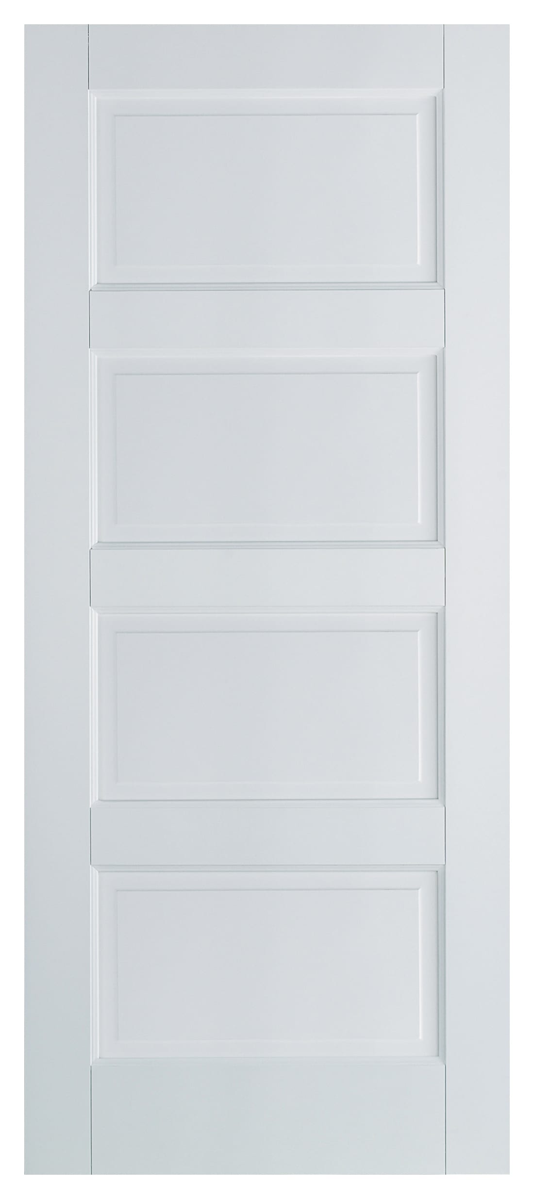LPD Internal Contemporary Primed White FD30 Fire Door