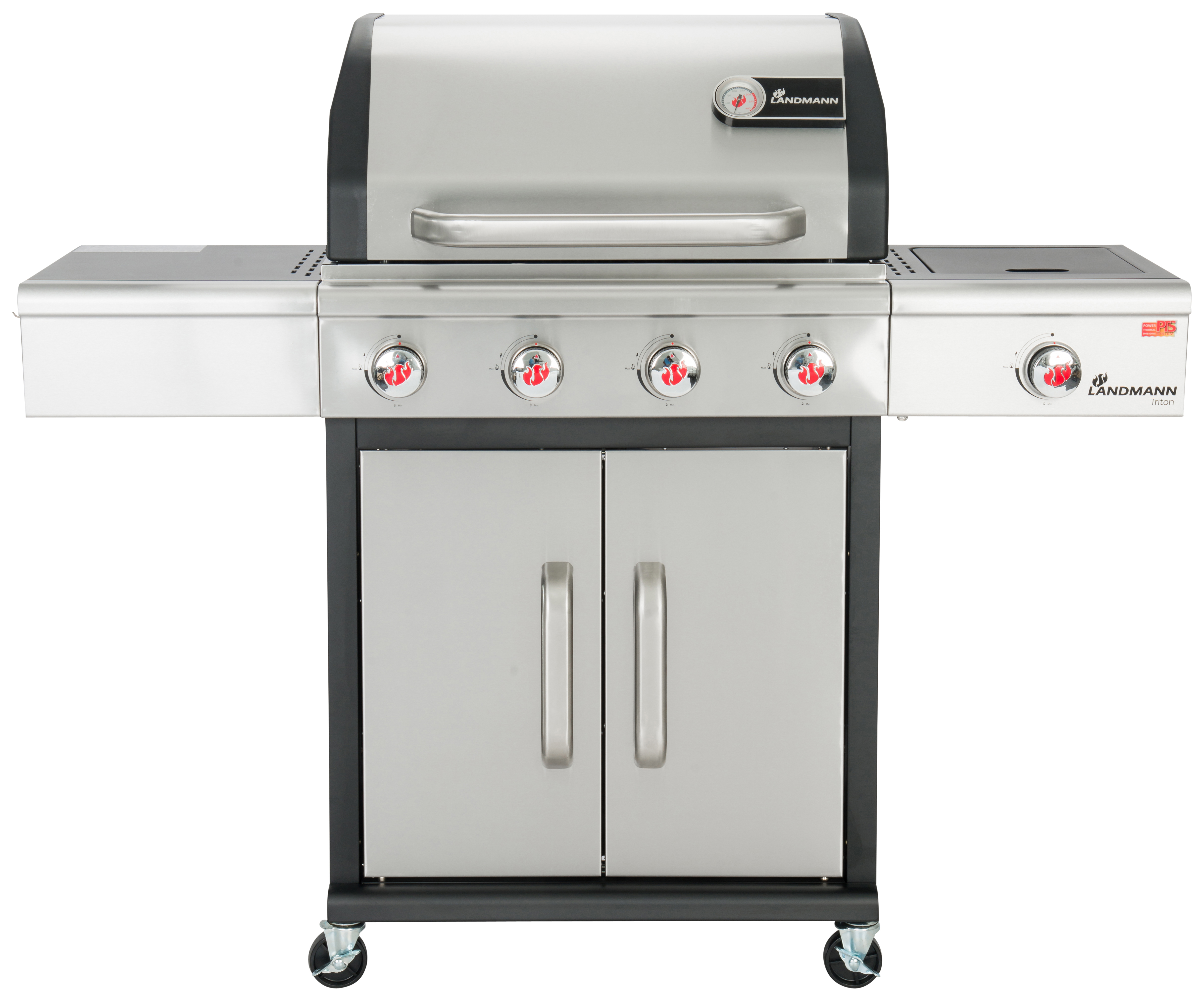 Image of Landmann Triton maxX 4.1 Gas BBQ - Stainless Steel