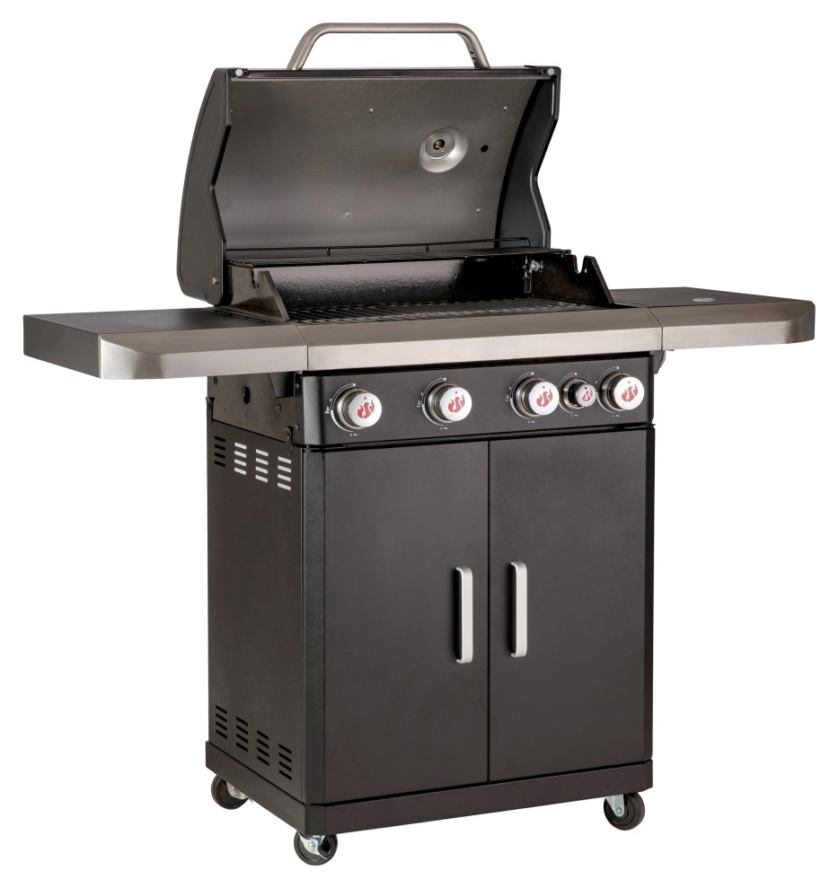 Landmann Rexon cooK 3.1 Gas BBQ - Stainless Steel