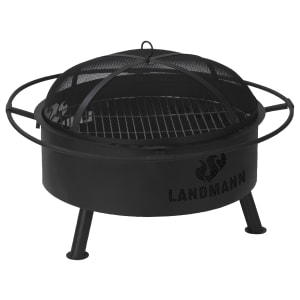 Landmann 2-in-1 Fire Basket & Grill Industrial Design