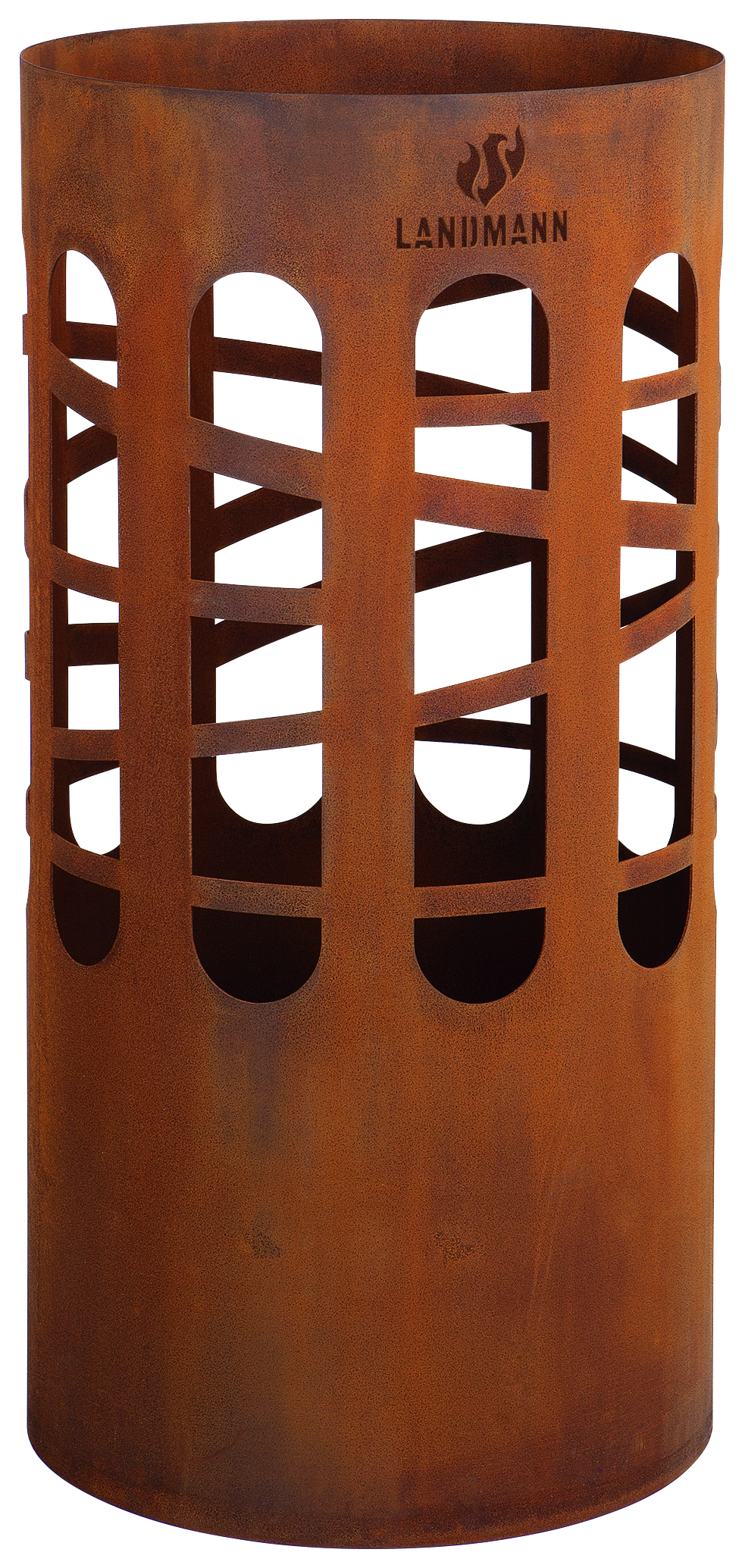 Image of Landmann Fire Barrel - Corten Steel