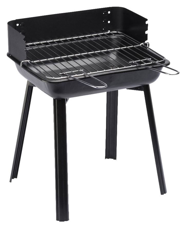 Offer Wickes Landmann Portago Portable Charcoal BBQ Black