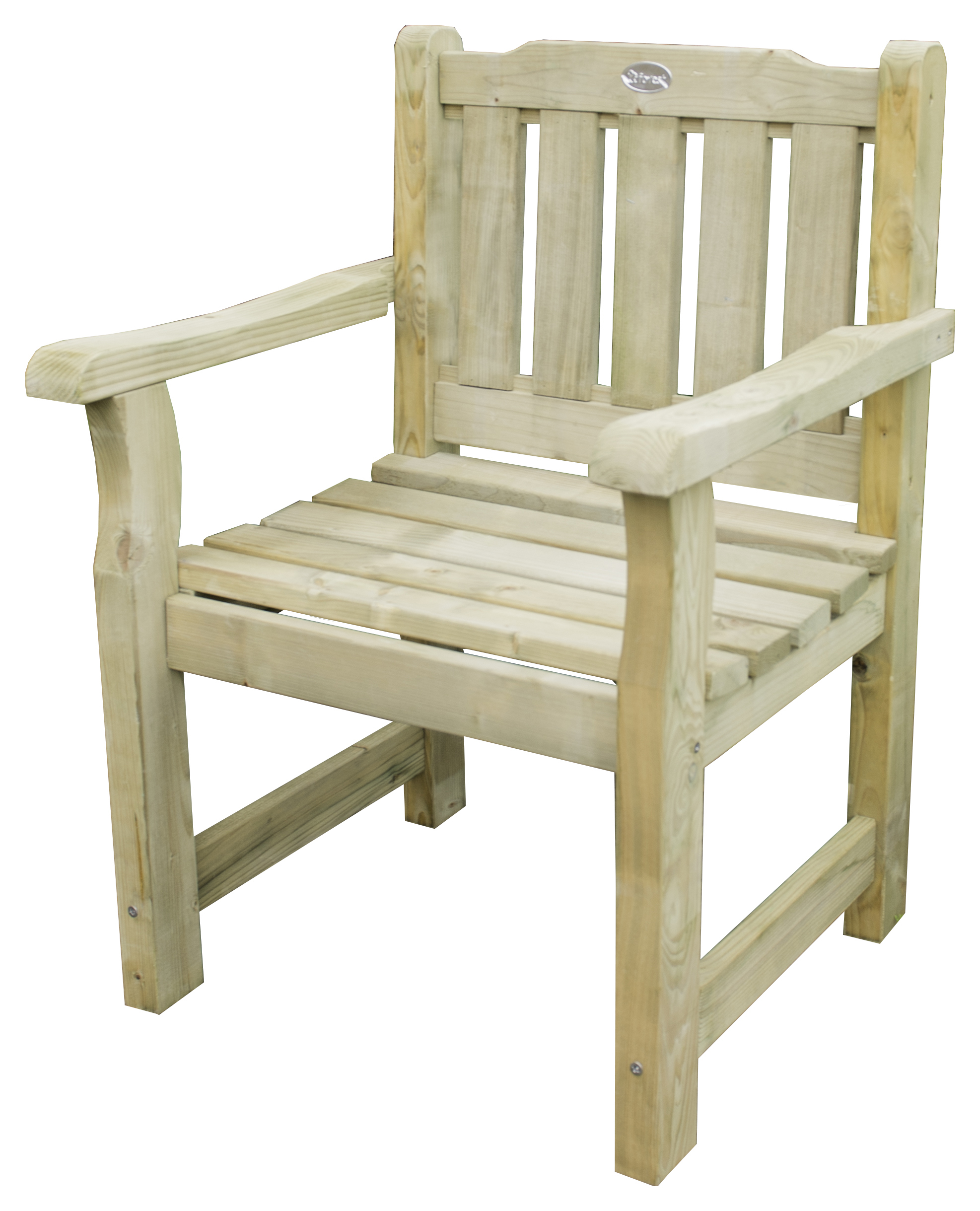 Image of Forest Garden Rosedene Wooden Garden Chair