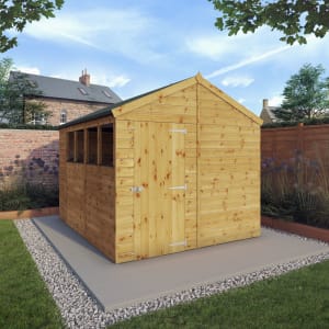 Mercia 10 x 8ft Shiplap Apex Timber Shed