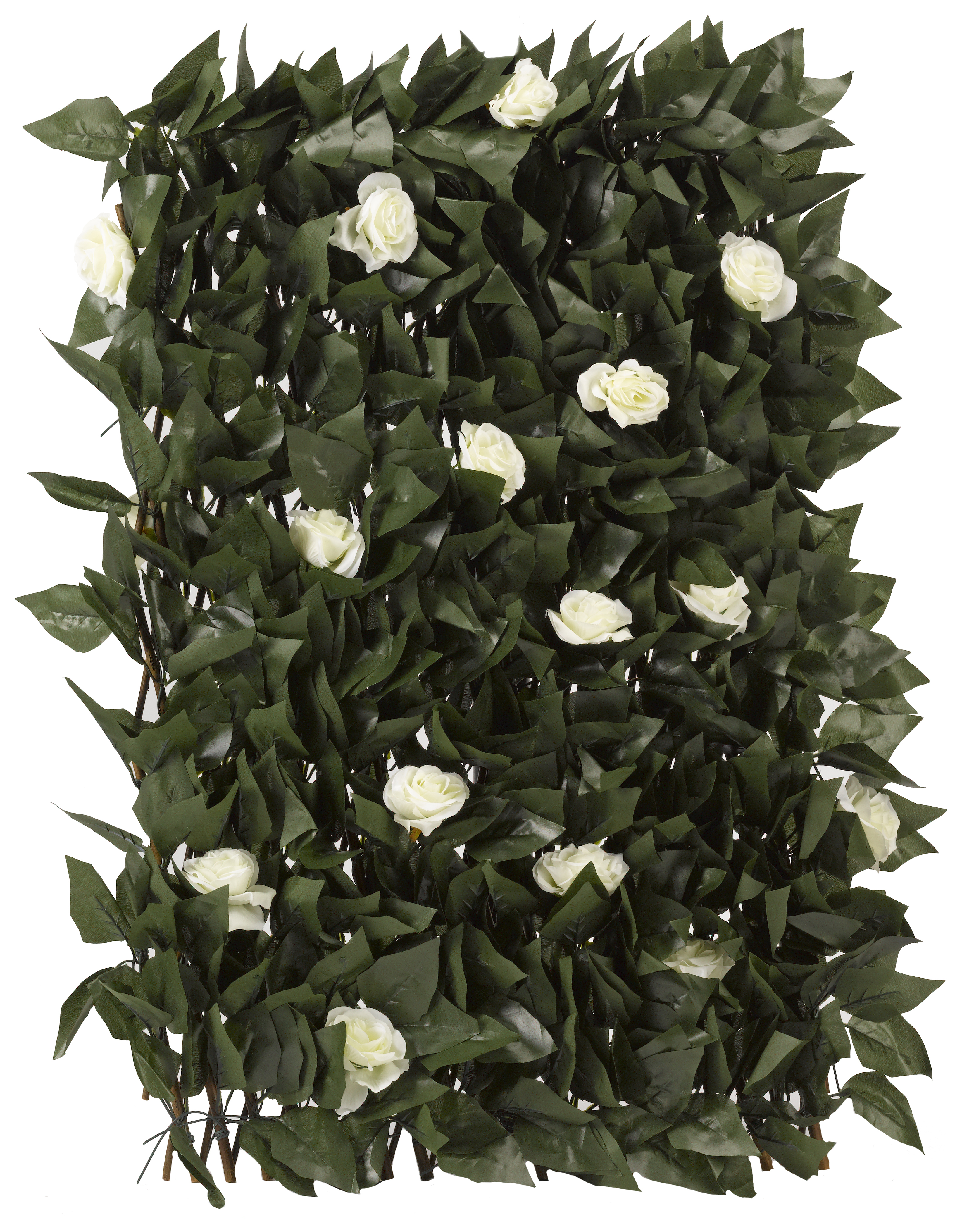 Image of Smart Garden White Bloom Leaf Trellis - 180 x 60cm