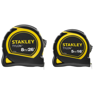 Stanley STHT9-98985 Tylon Tape Measure Twin Pack - 5m & 8m