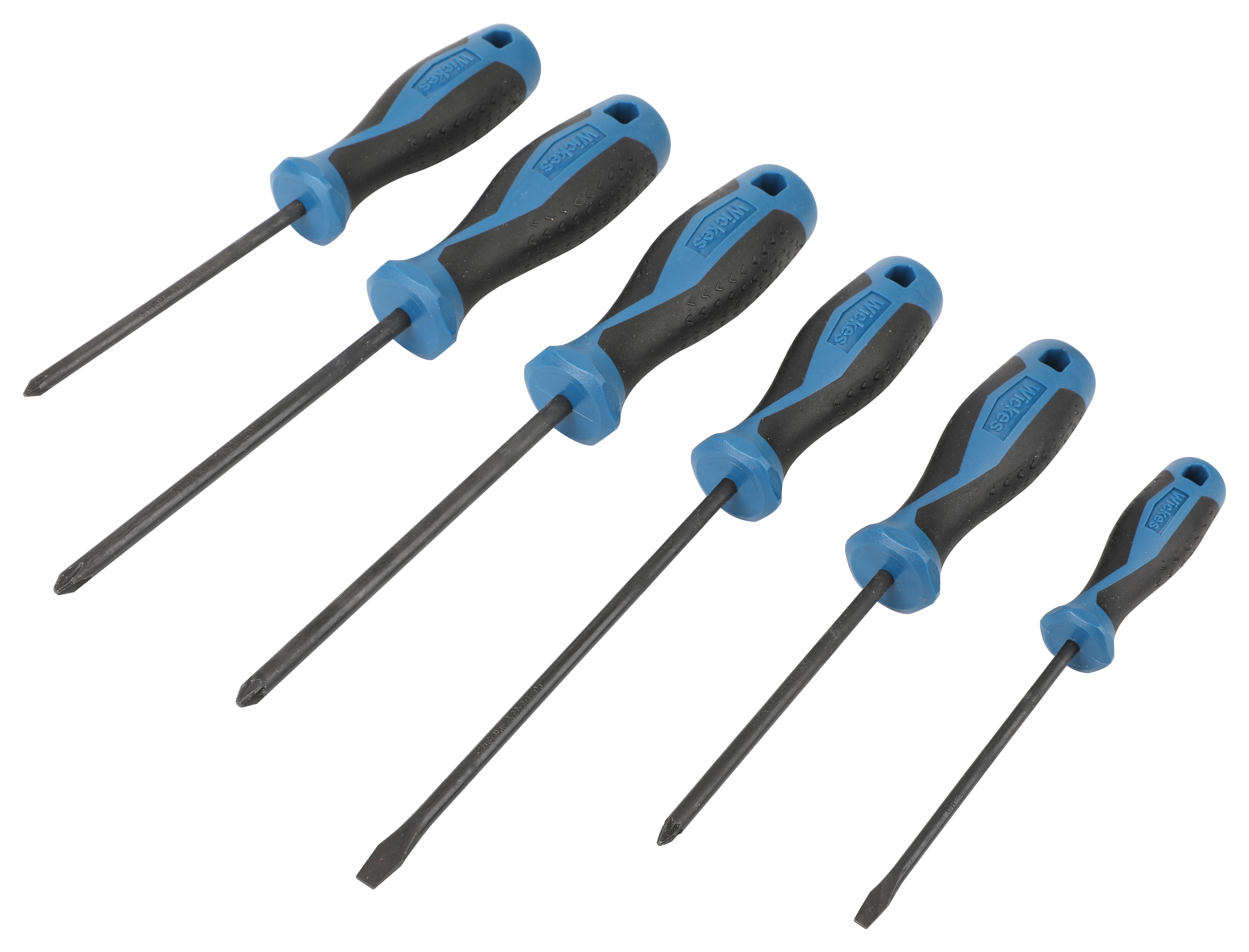 Image of Wickes 6 Piece Screwdriver Set