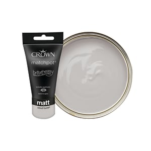Crown Matt Emulsion Paint - Cloud Burst Tester Pot - 40ml