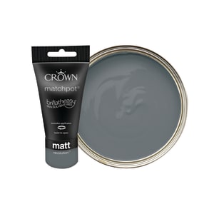 Crown Matt Emulsion Paint - Revolution Tester Pot - 40ml