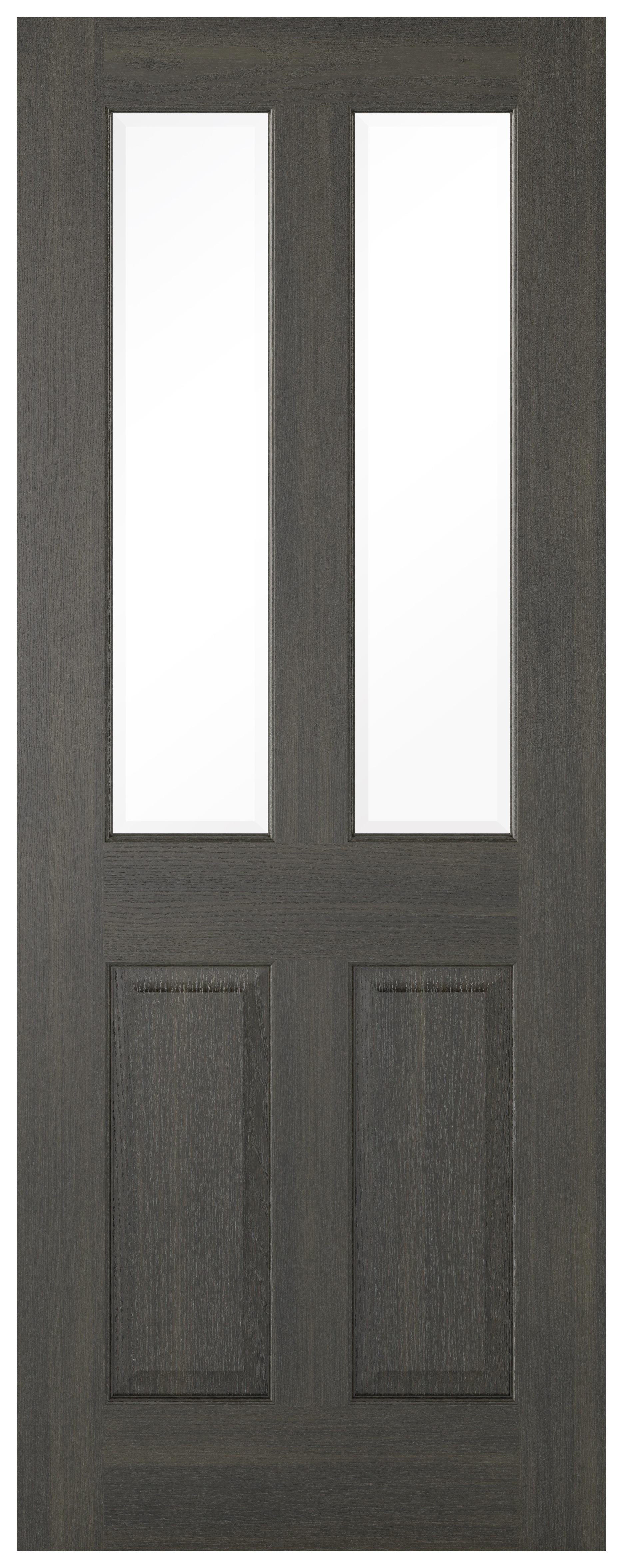 Image of LPD Internal Richmond 2 Lite Pre-Finished Oak Solid Core Door - 686 x 1981mm