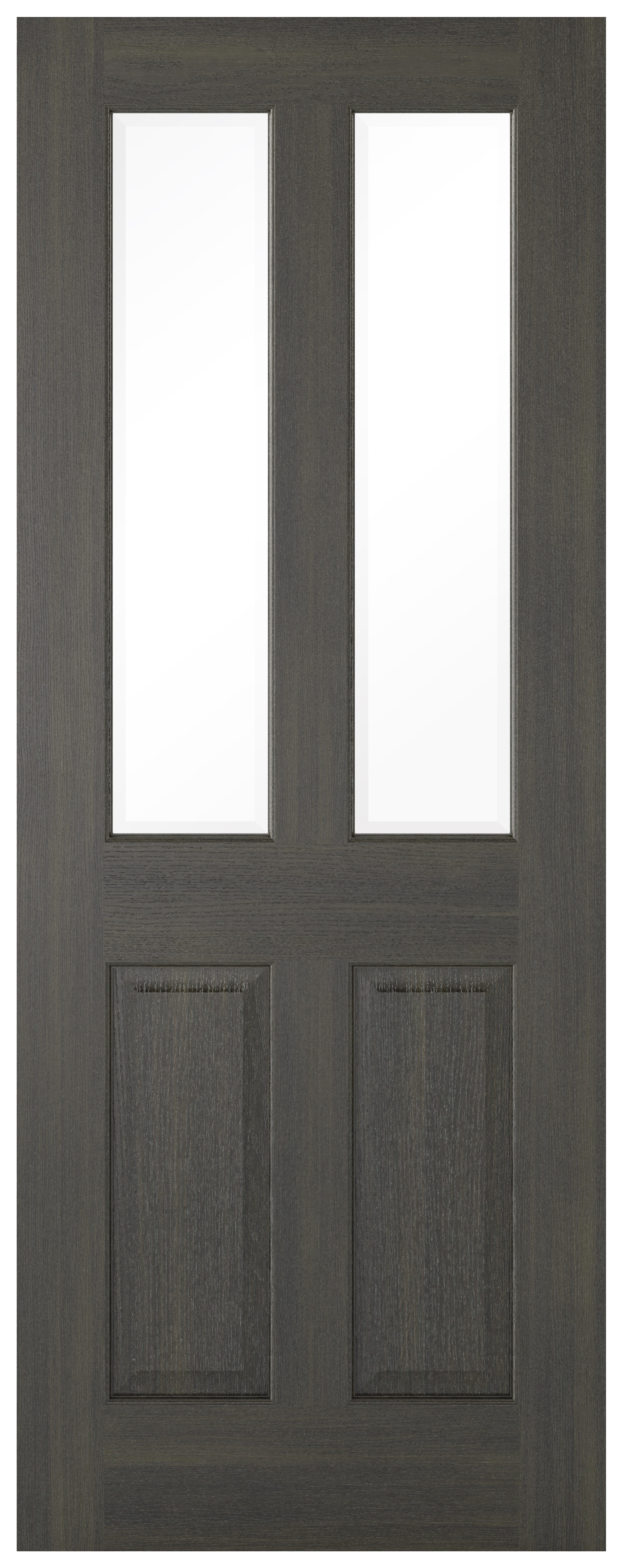 Image of LPD Internal Richmond 2 Lite Pre-Finished Oak Solid Core Door - 838 x 1981mm