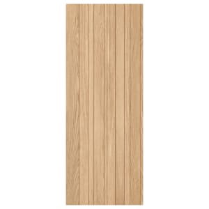 Image of LPD Internal Montreal Pre-Finished Oak Solid Core Door - 686 x 1981mm