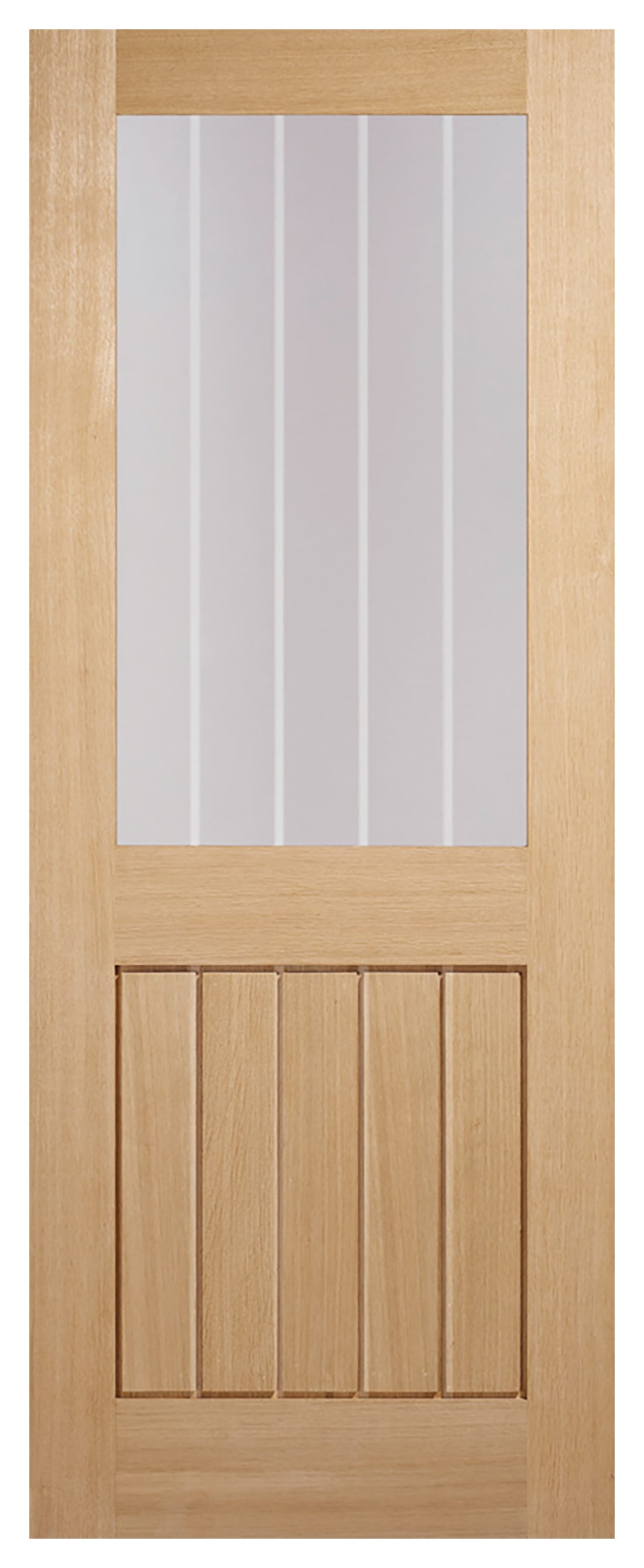 LPD Internal Mexicano Half Light Oak Door -