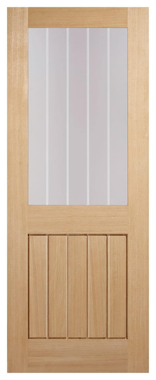 LPD Internal Mexicano Half Light Oak Door -