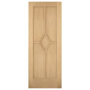 LPD Internal Reims 5 Panel Pre-finished Oak Door - 1981mm